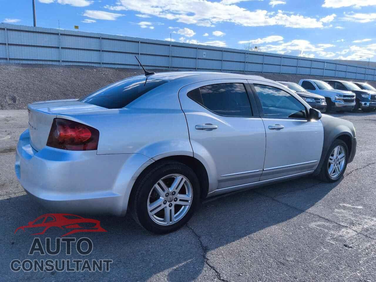 DODGE AVENGER 2012 - 1C3CDZCB0CN167702