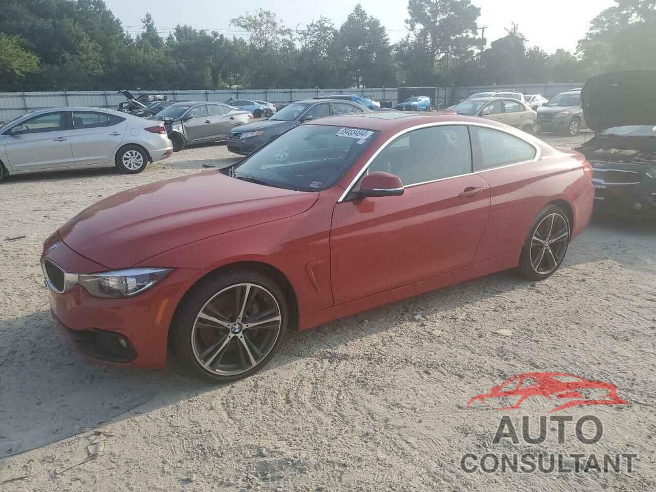 BMW 4 SERIES 2018 - WBA4W9C54JAB95107