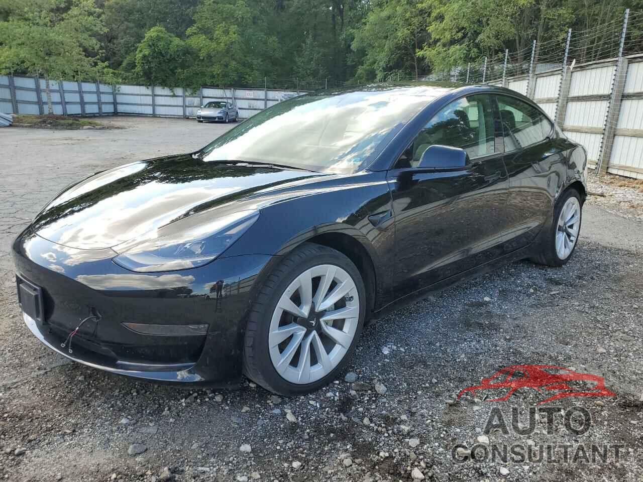 TESLA MODEL 3 2022 - 5YJ3E1EAXNF370001