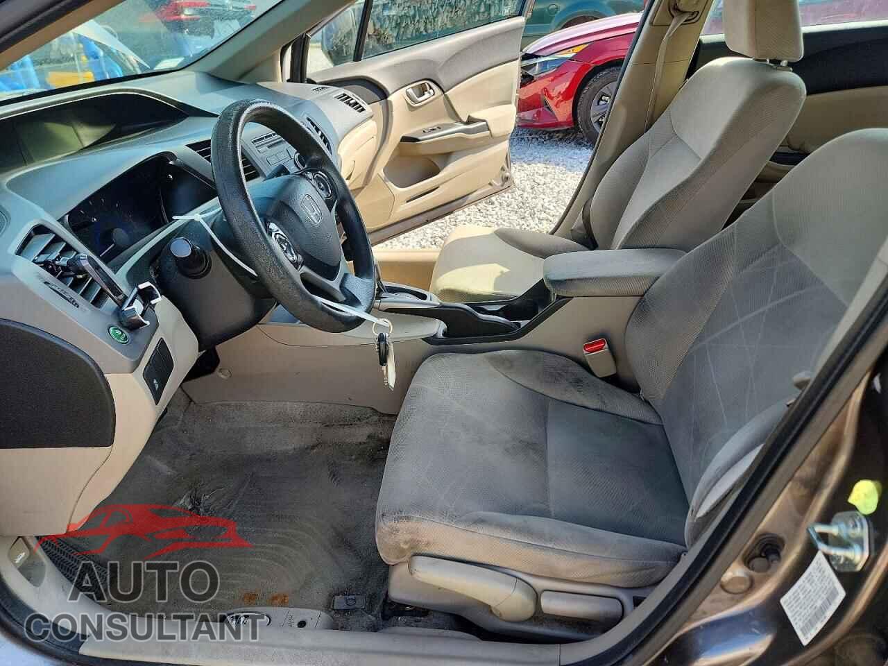 HONDA CIVIC 2012 - 19XFB2F56CE373865