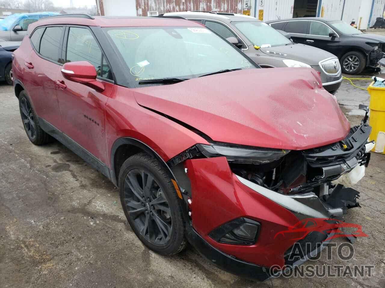 CHEVROLET BLAZER 2021 - 3GNKBERS3MS534507