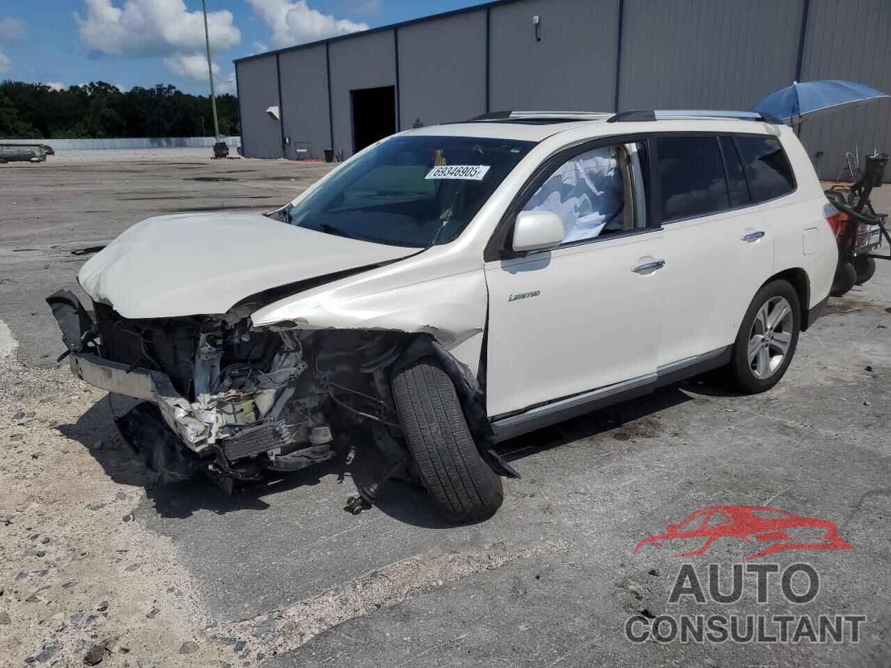 TOYOTA HIGHLANDER 2013 - 5TDYK3EH6DS115699