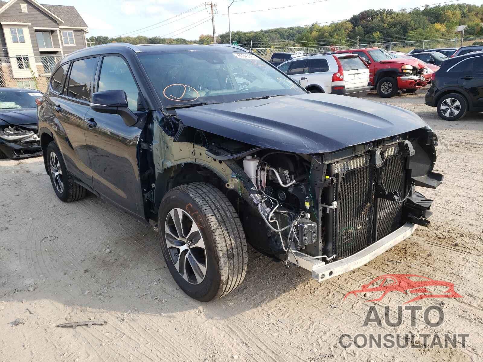 TOYOTA HIGHLANDER 2020 - 5TDGZRBH9LS508173