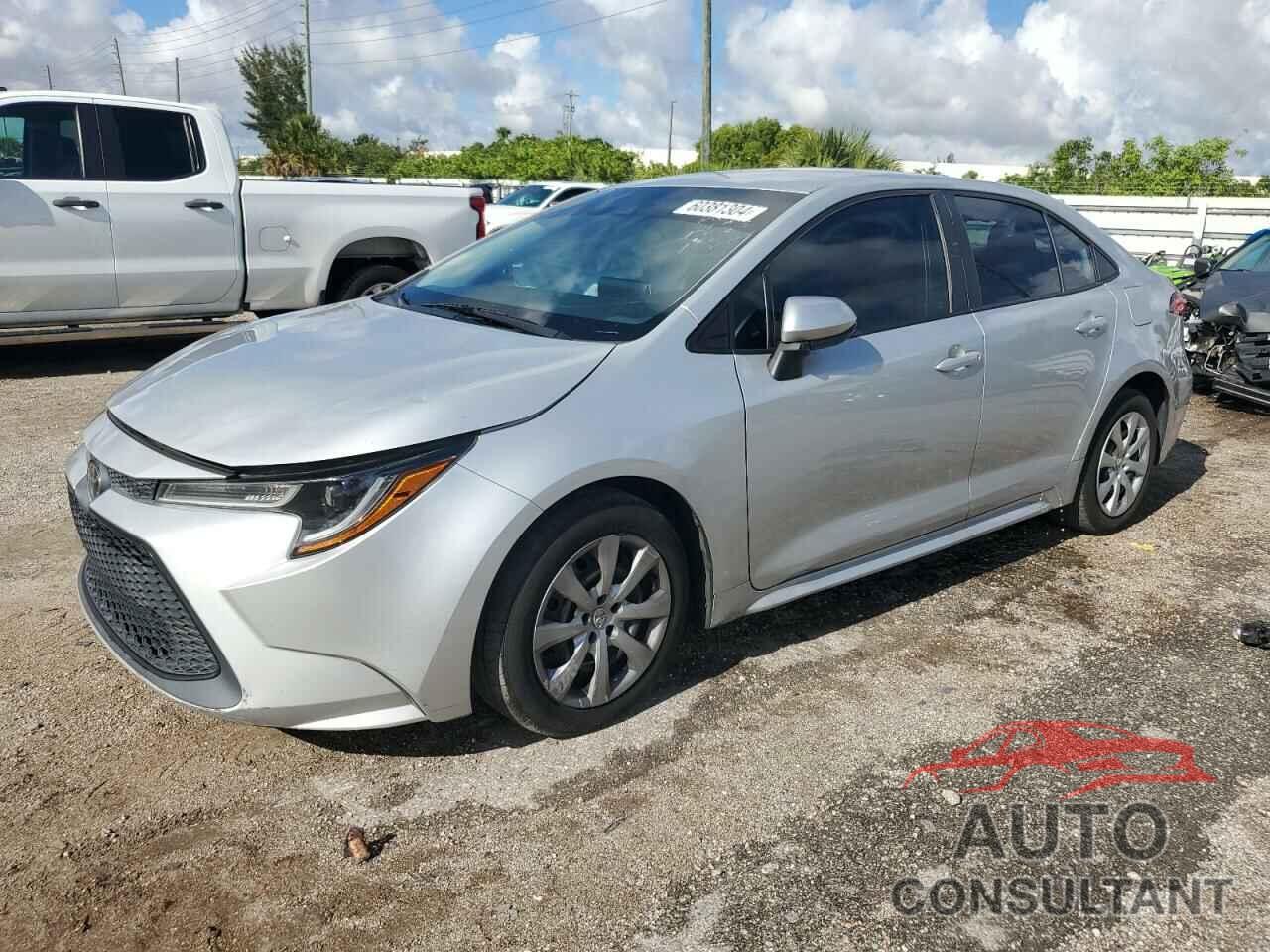 TOYOTA COROLLA 2020 - 5YFEPRAE0LP069393