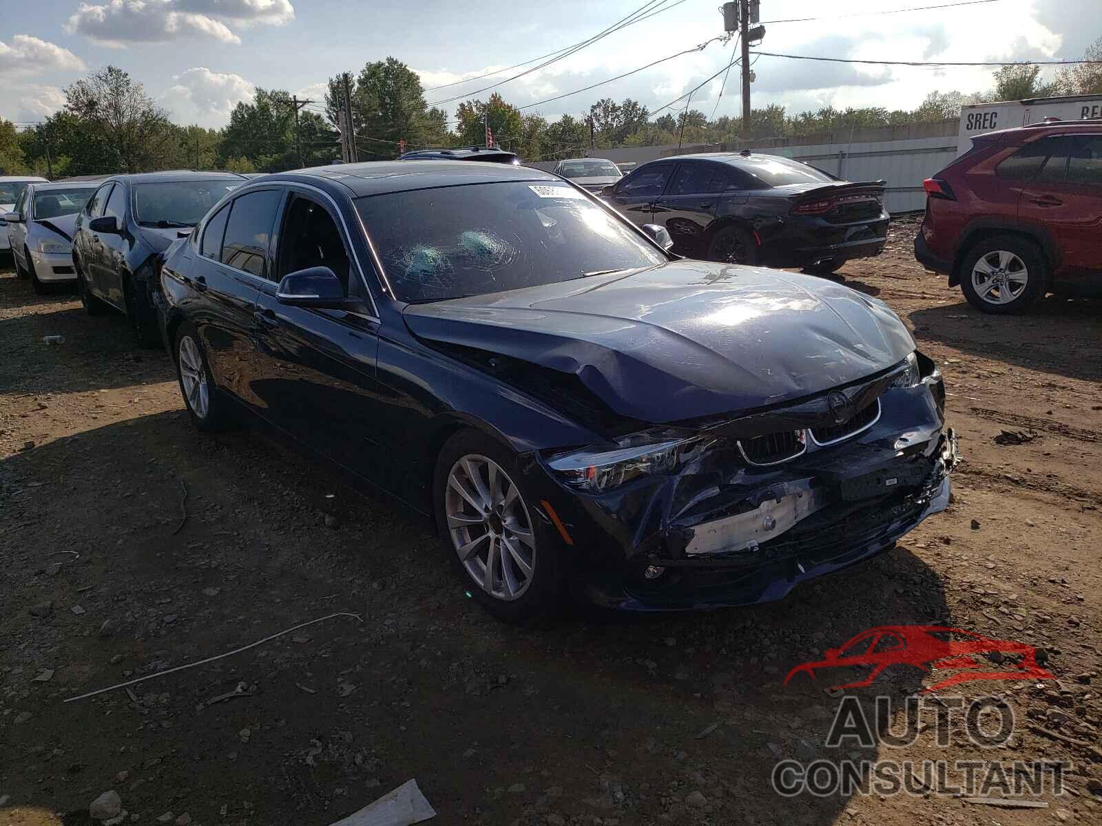 BMW 3 SERIES 2017 - WBA8D9C33HA005620