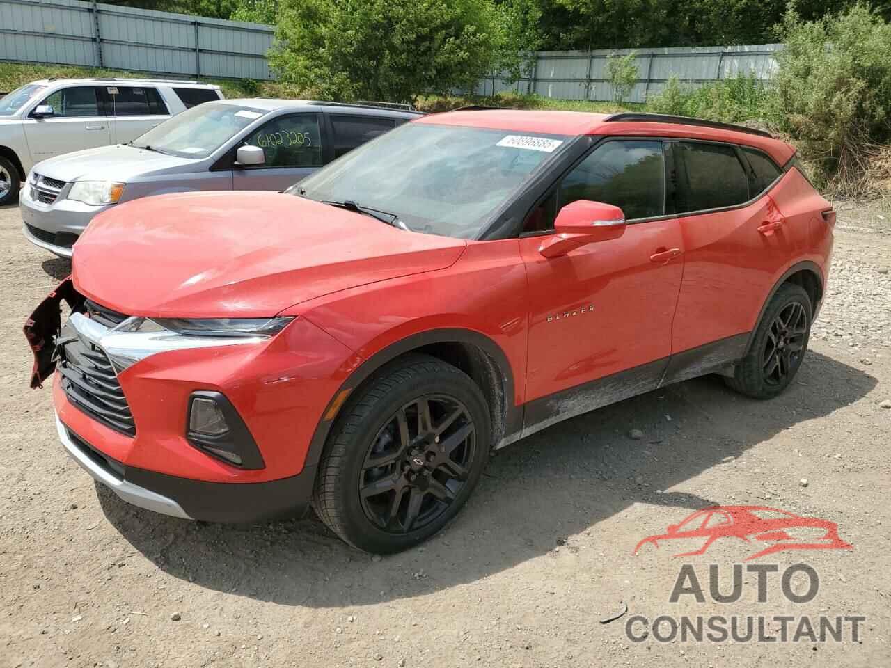 CHEVROLET BLAZER 2021 - 3GNKBBRA9MS535358