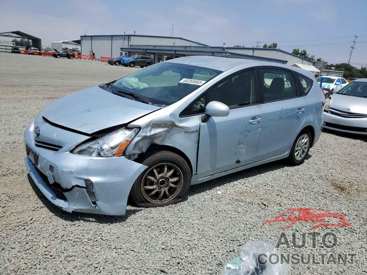 TOYOTA PRIUS 2012 - JTDZN3EU1C3183546