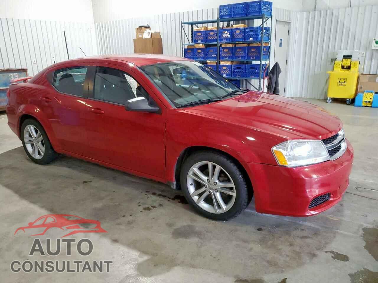 DODGE AVENGER 2013 - 1C3CDZAG9DN587345