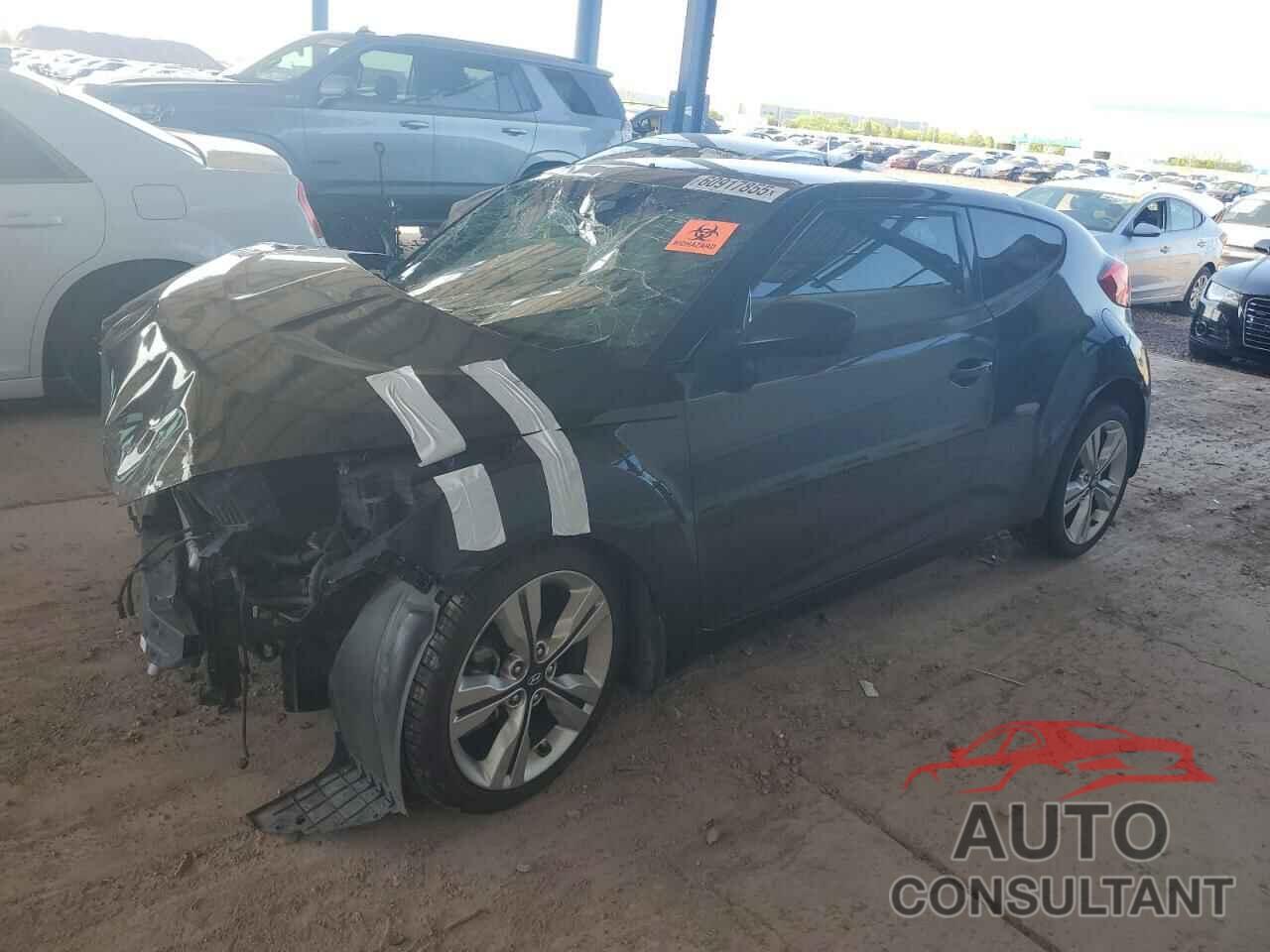 HYUNDAI VELOSTER 2017 - KMHTC6AD5HU316065