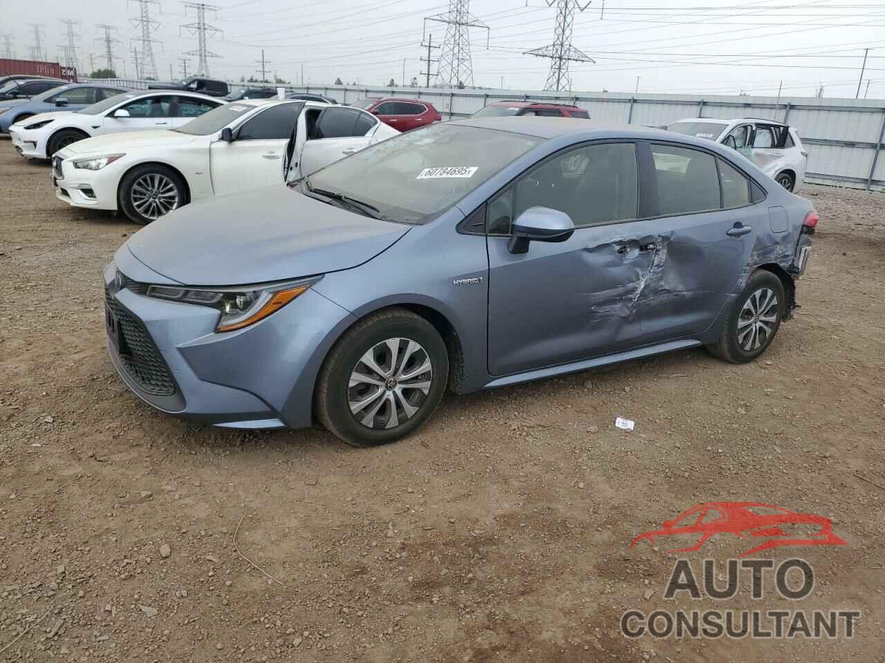 TOYOTA COROLLA 2021 - JTDEAMDE7MJ010279