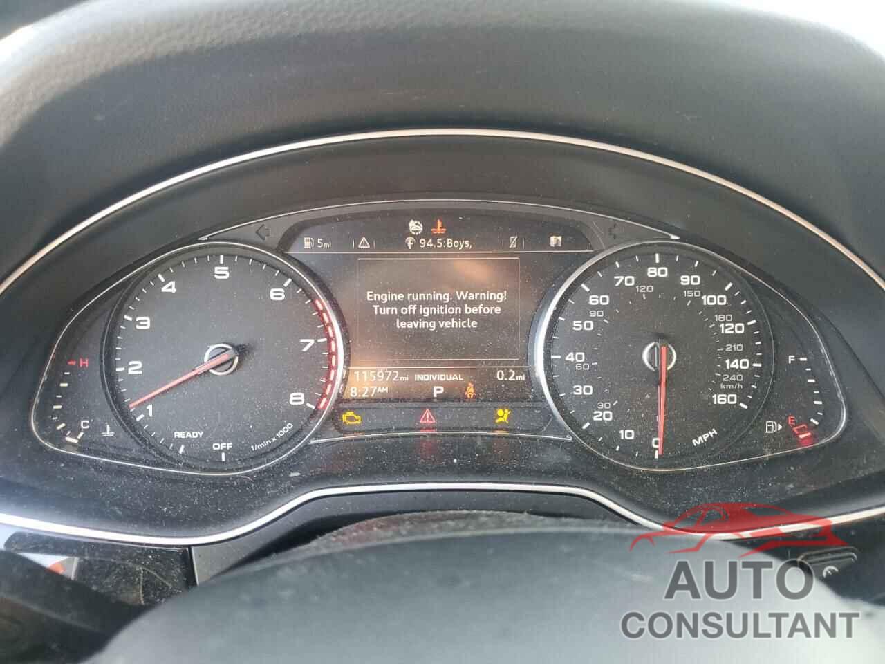AUDI Q7 2017 - WA1LAAF77HD007451