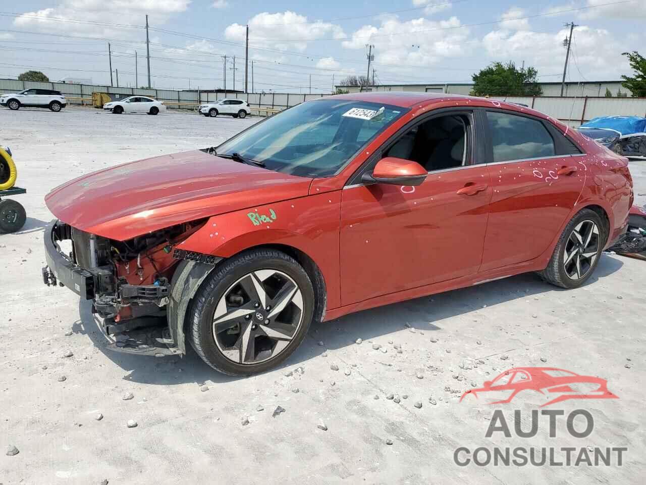 HYUNDAI ELANTRA 2021 - KMHLP4AG7MU113160