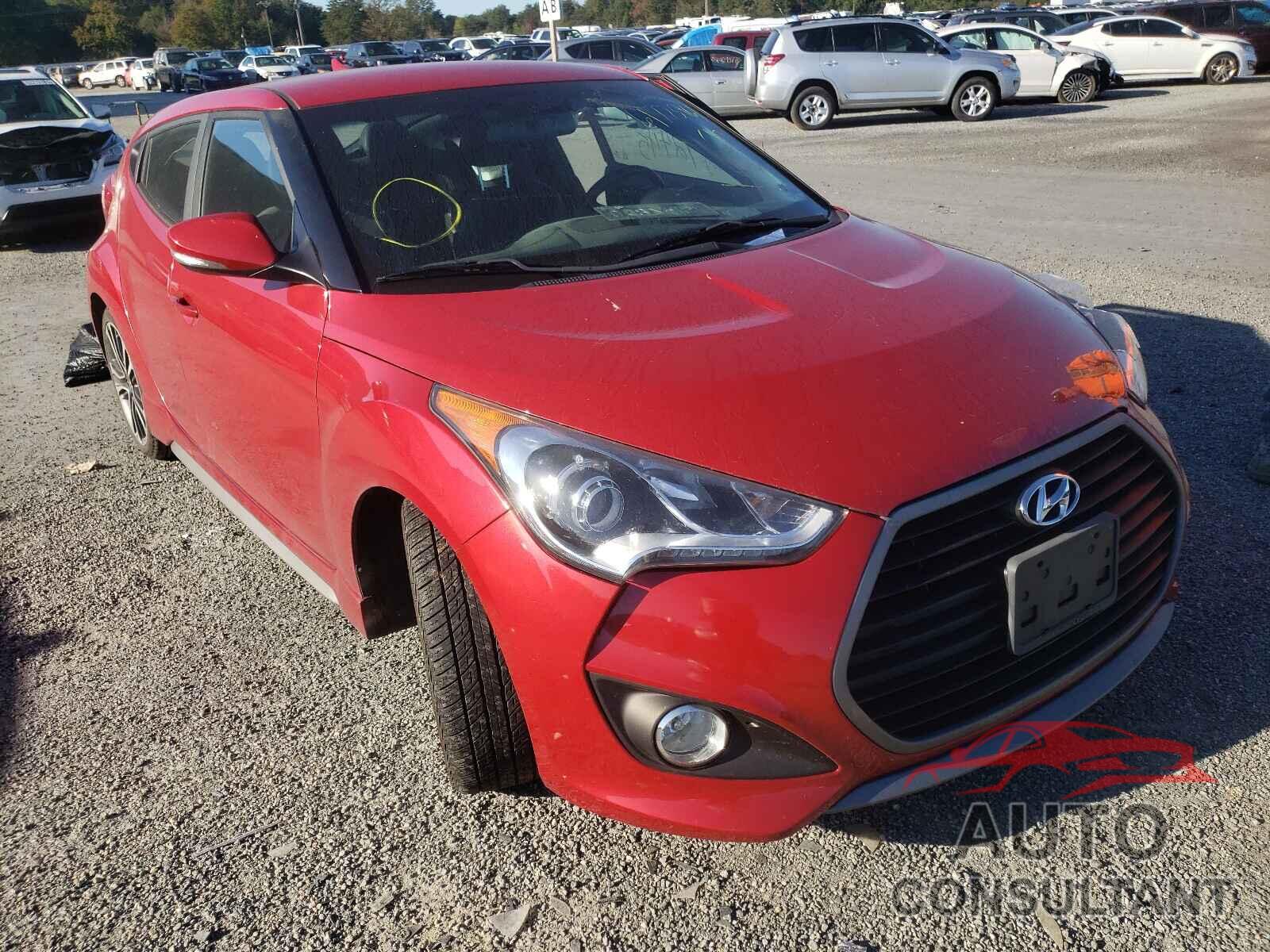 HYUNDAI VELOSTER 2016 - KMHTC6AE6GU287988