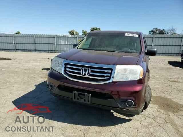 HONDA PILOT 2012 - 5FNYF4H28CB031274
