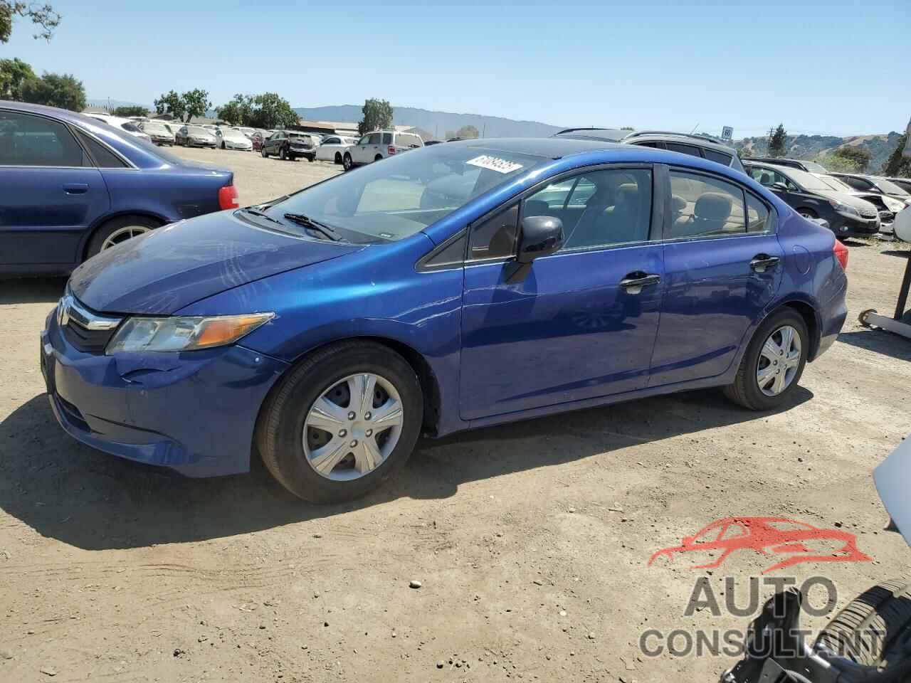 HONDA CIVIC 2012 - 19XFB2F57CE349929