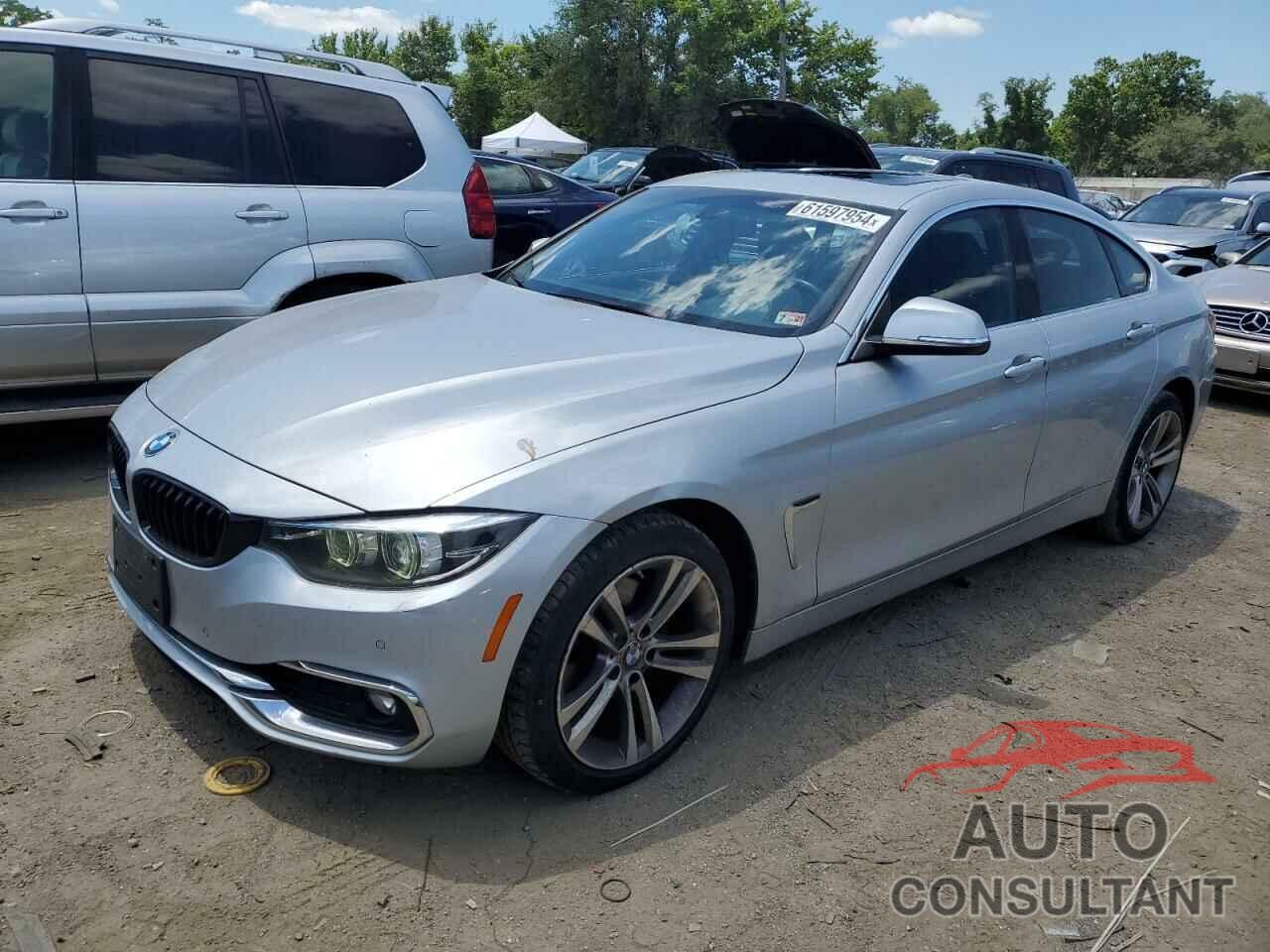 BMW 4 SERIES 2018 - WBA4J3C59JBG90800