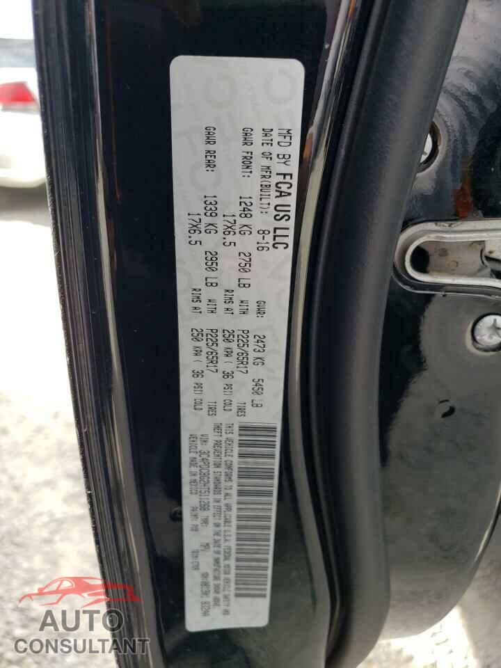 DODGE JOURNEY 2017 - 3C4PDCBG2HT511268