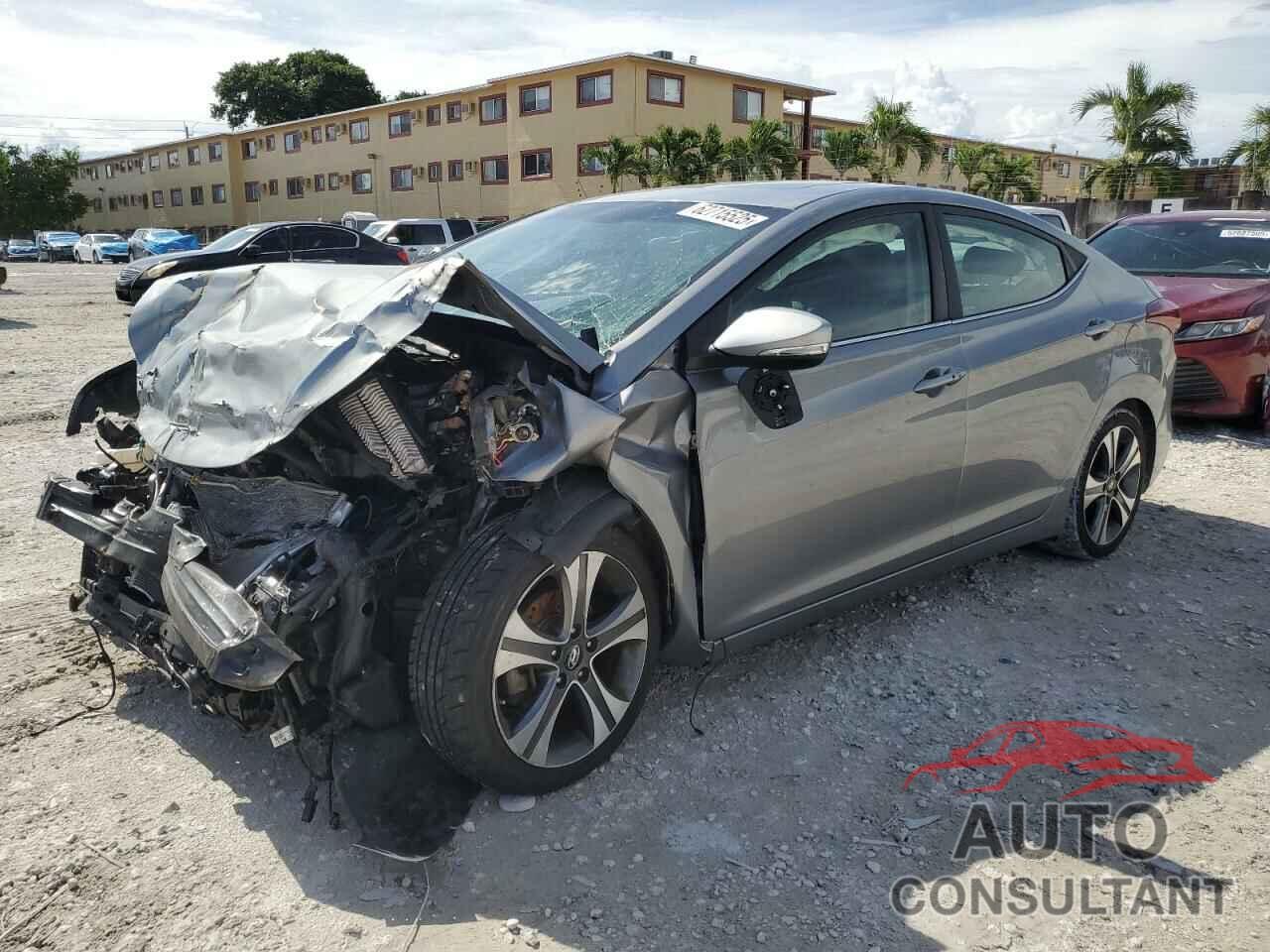 HYUNDAI ELANTRA 2014 - KMHDH4AH3EU034032