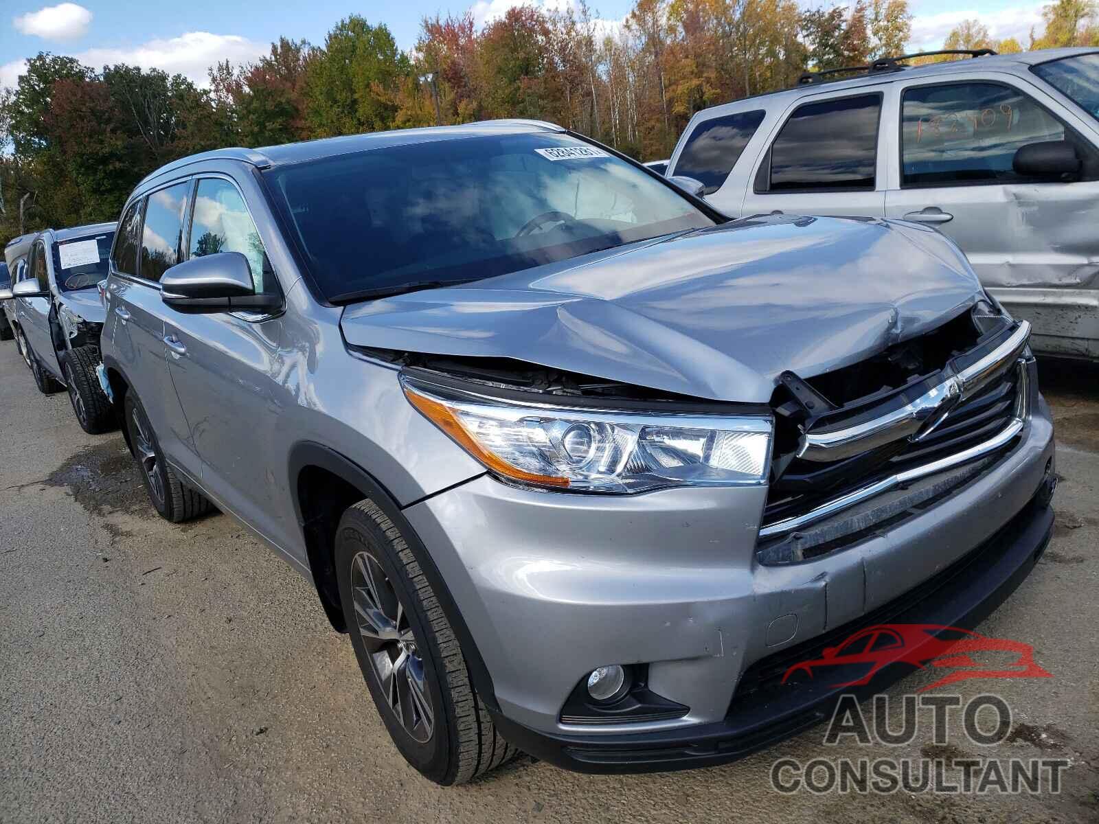 TOYOTA HIGHLANDER 2016 - 5TDKKRFH0GS179698