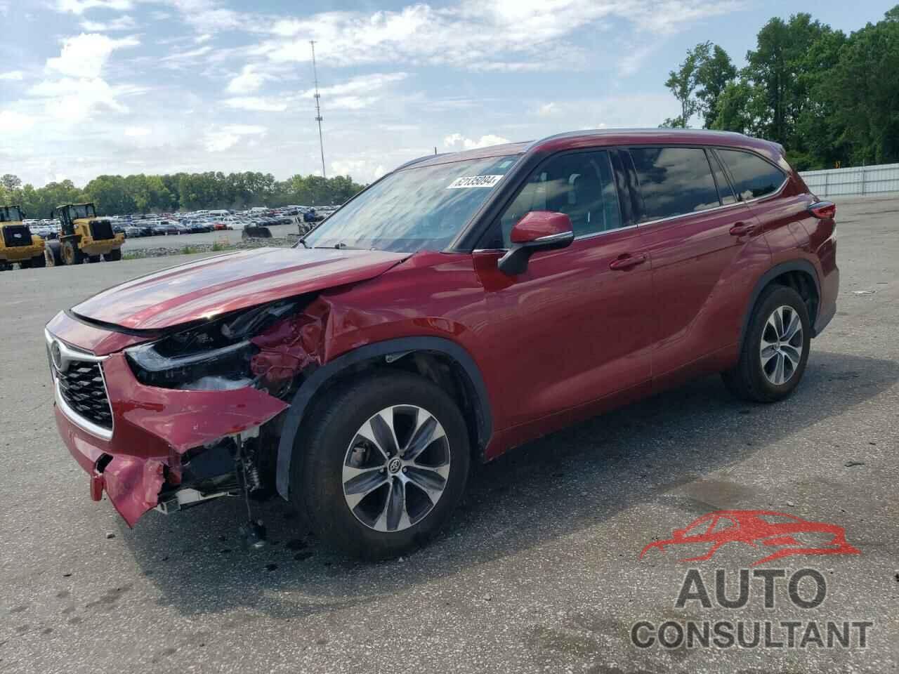 TOYOTA HIGHLANDER 2021 - 5TDGZRAH0MS042944