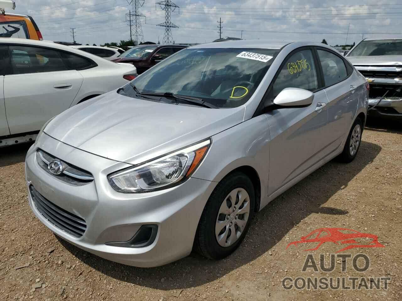HYUNDAI ACCENT 2017 - KMHCT4AE7HU208866