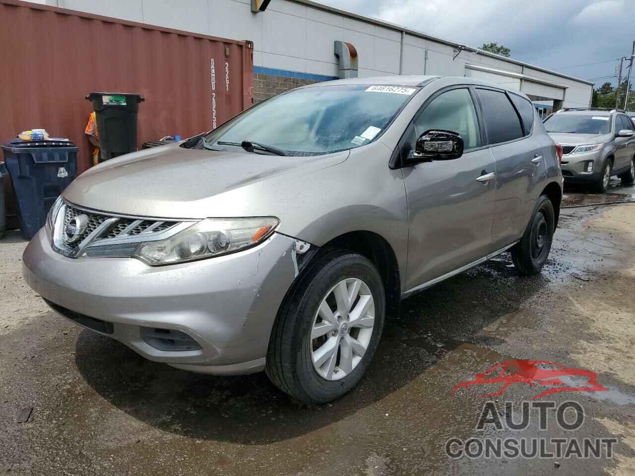 NISSAN MURANO 2012 - JN8AZ1MU8CW106859