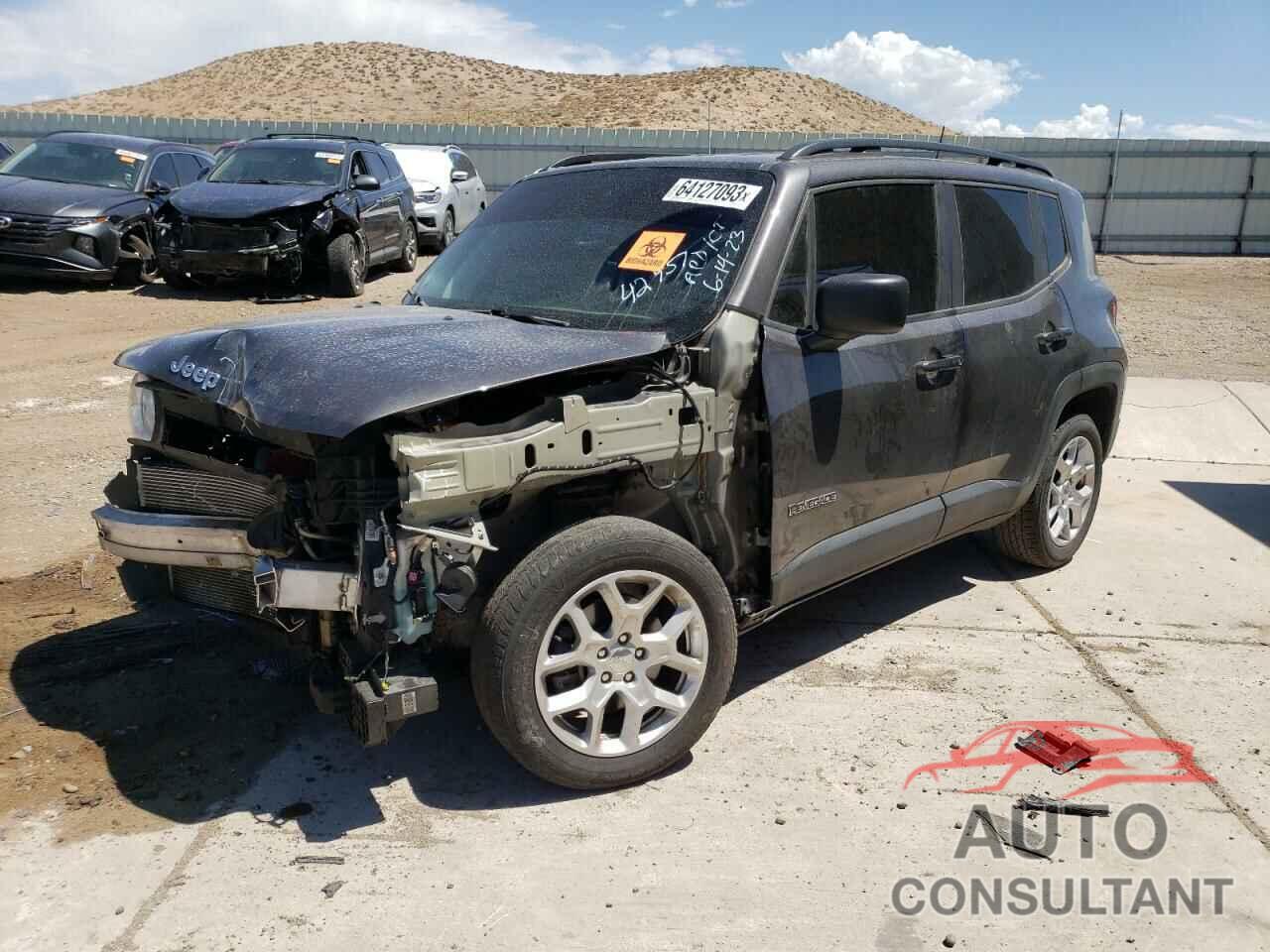 JEEP RENEGADE 2018 - ZACCJABB4JPJ25428