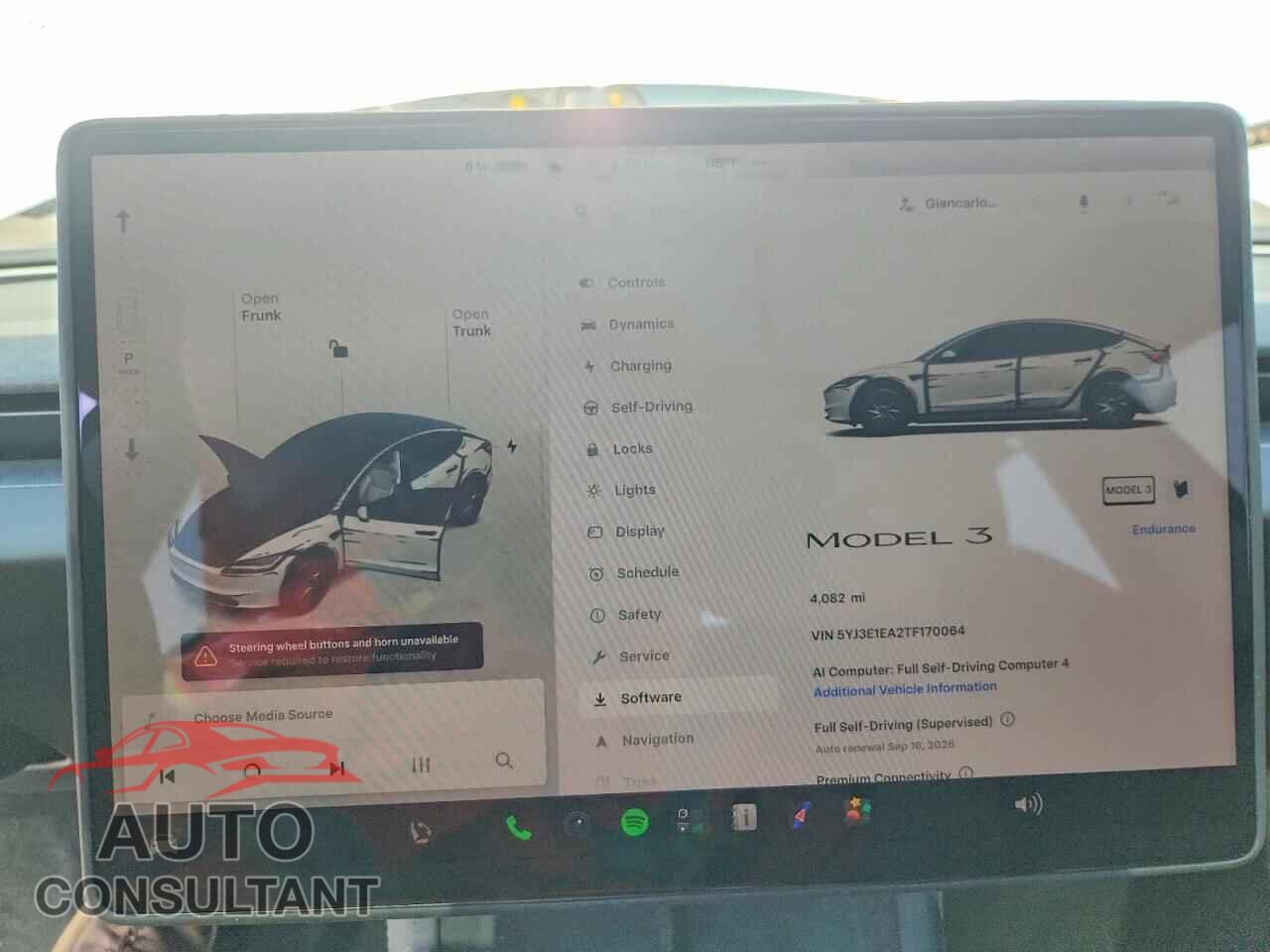 TESLA MODEL 3 2026 - 5YJ3E1EA2TF170064