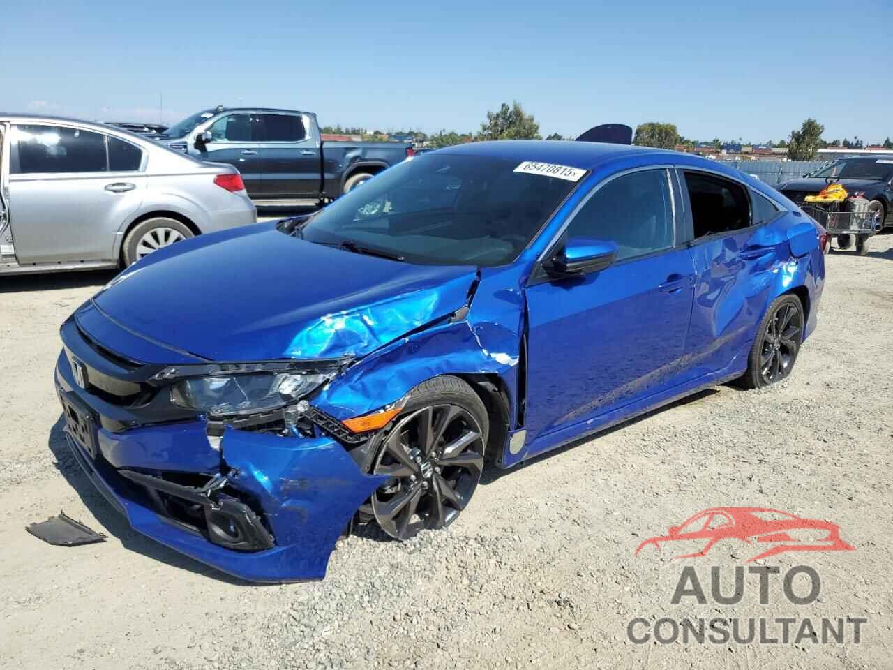 HONDA CIVIC 2020 - 19XFC2F89LE200865