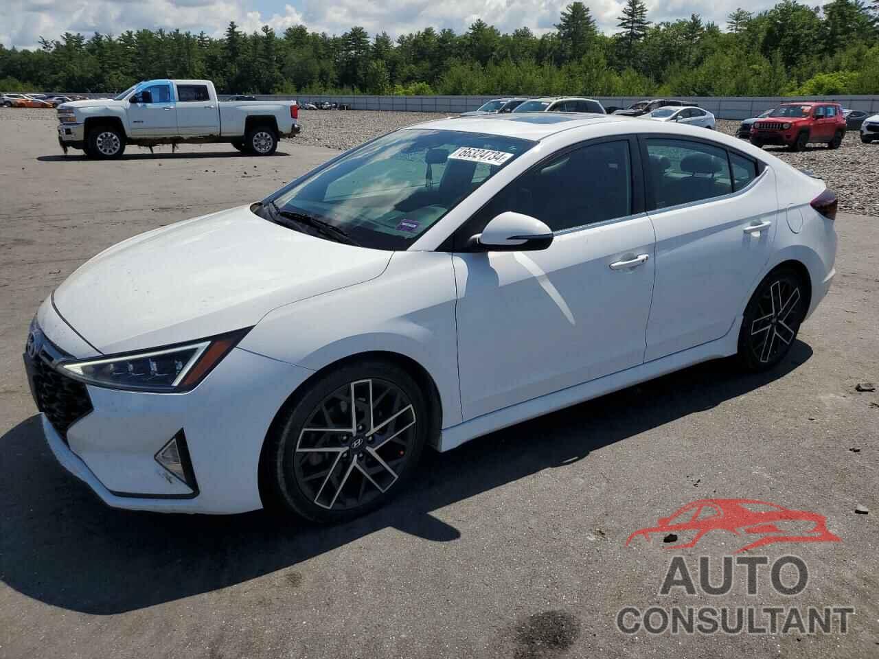 HYUNDAI ELANTRA 2020 - KMHD04LB0LU059869