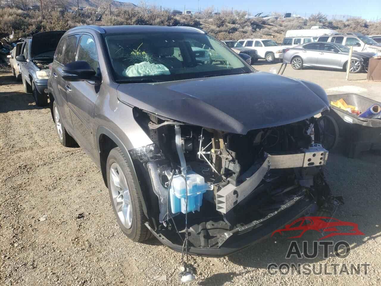 TOYOTA HIGHLANDER 2016 - 5TDDKRFH9GS278674