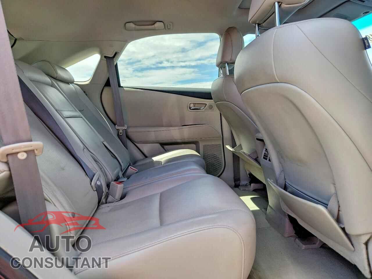 LEXUS RX350 2010 - 2T2BK1BA5AC032959