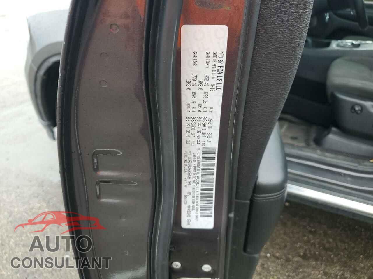 DODGE DURANGO 2017 - 1C4RDJAG2HC639522