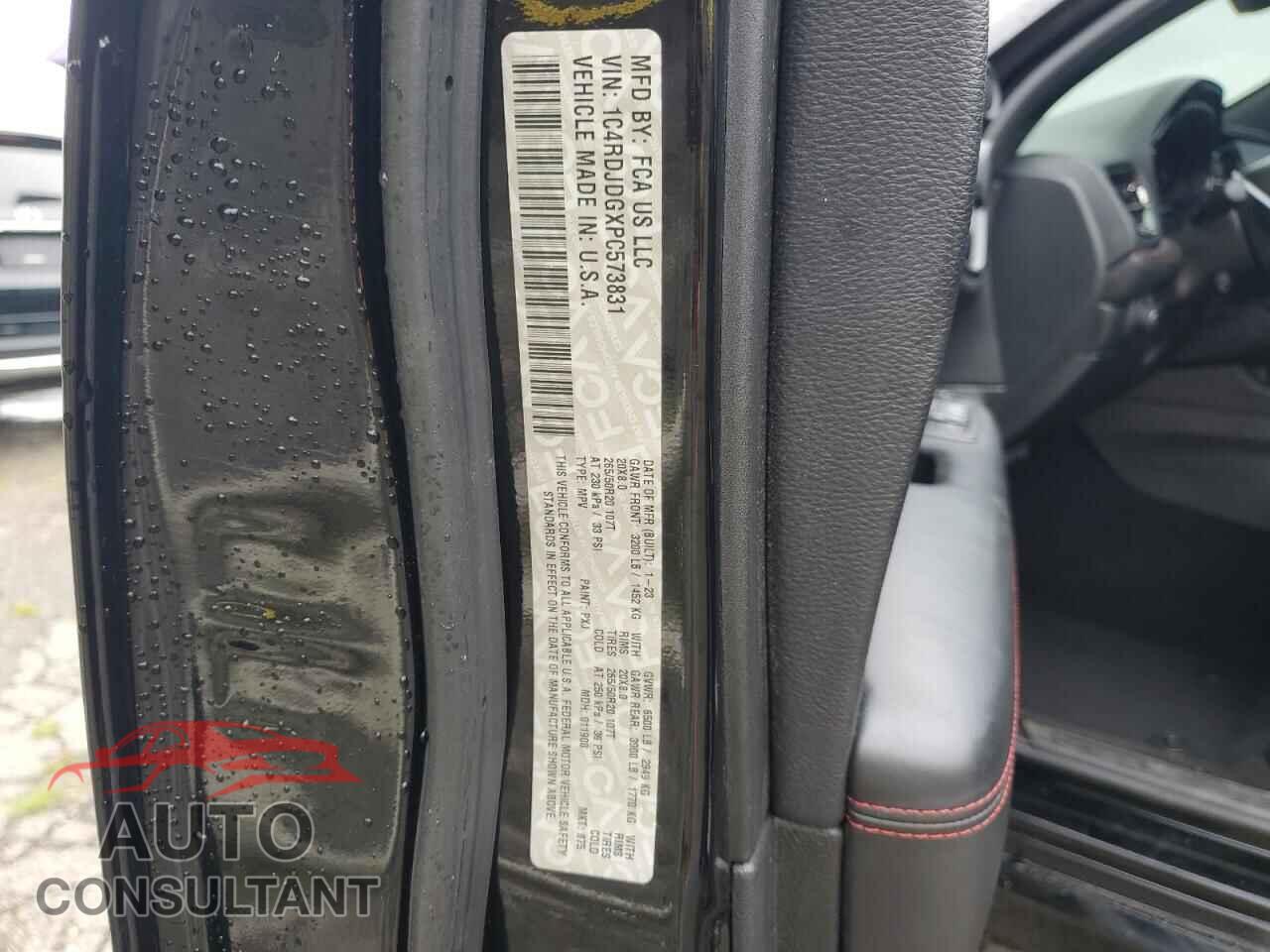 DODGE DURANGO 2023 - 1C4RDJDGXPC573831