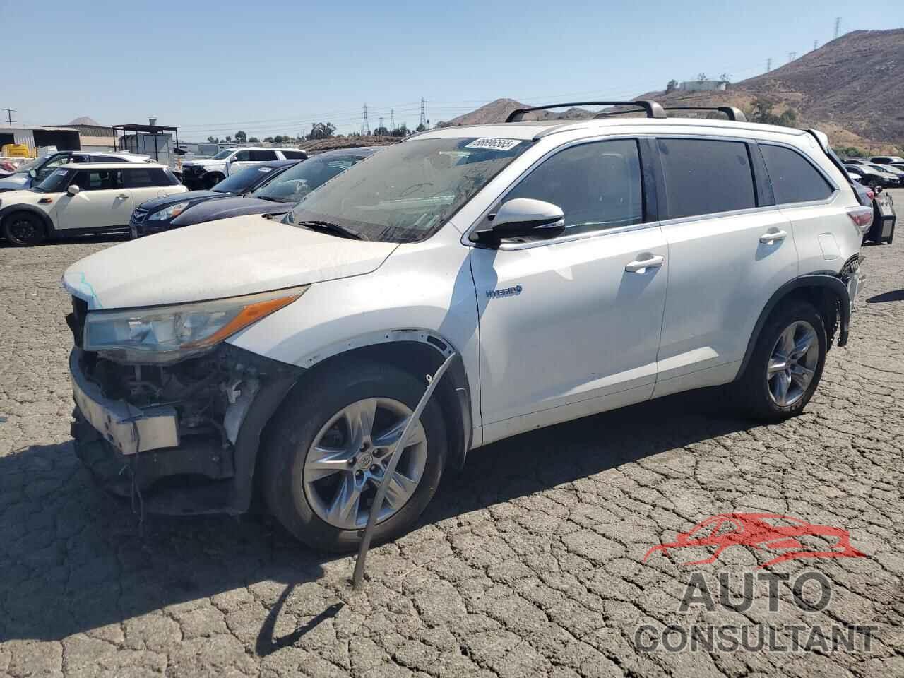 TOYOTA HIGHLANDER 2015 - 5TDDCRFH7FS012646