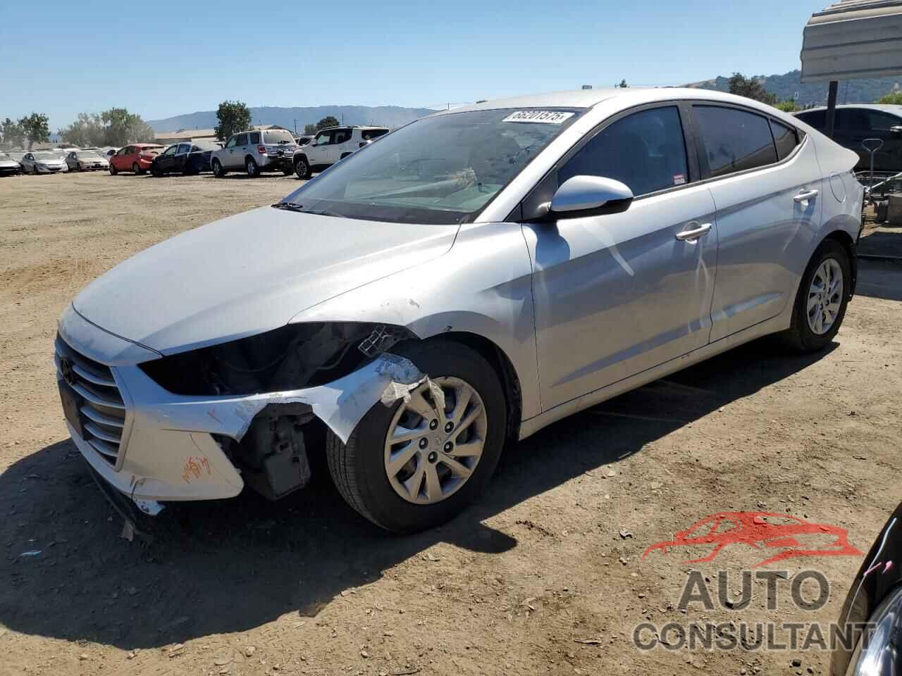 HYUNDAI ELANTRA 2017 - KMHD74LF1HU422198