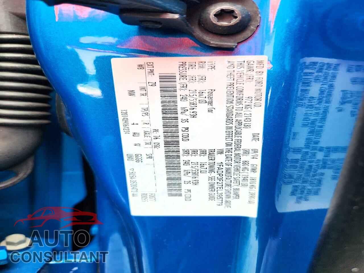 FORD FOCUS 2014 - 1FADP3F27EL395779