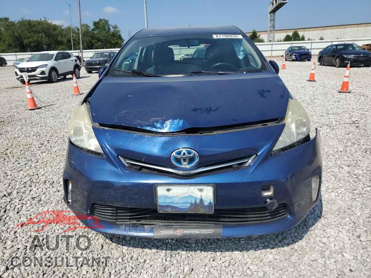 TOYOTA PRIUS 2012 - JTDZN3EU0C3034657