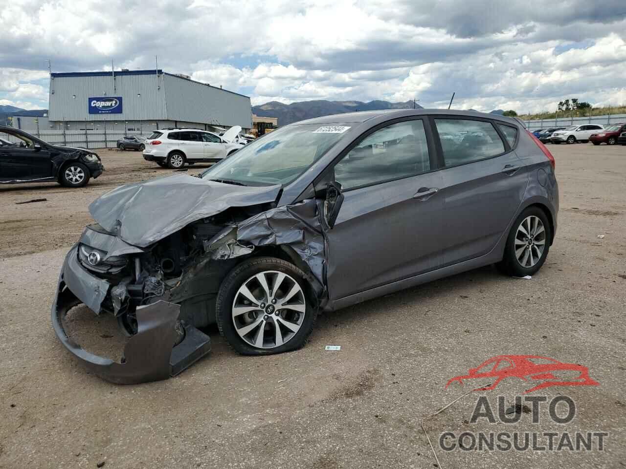 HYUNDAI ACCENT 2017 - KMHCU5AE0HU322033