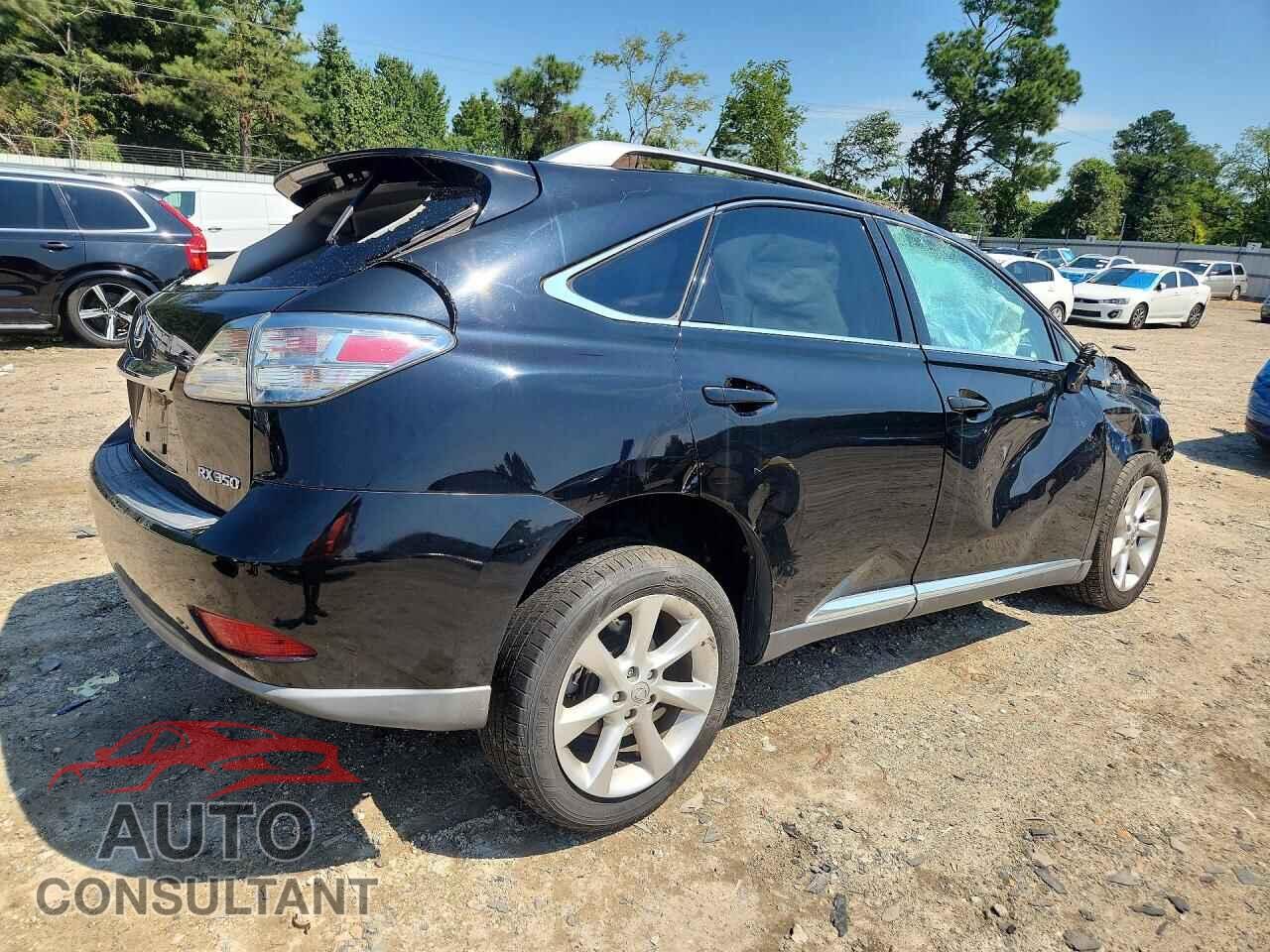 LEXUS RX350 2010 - 2T2BK1BA7AC043798