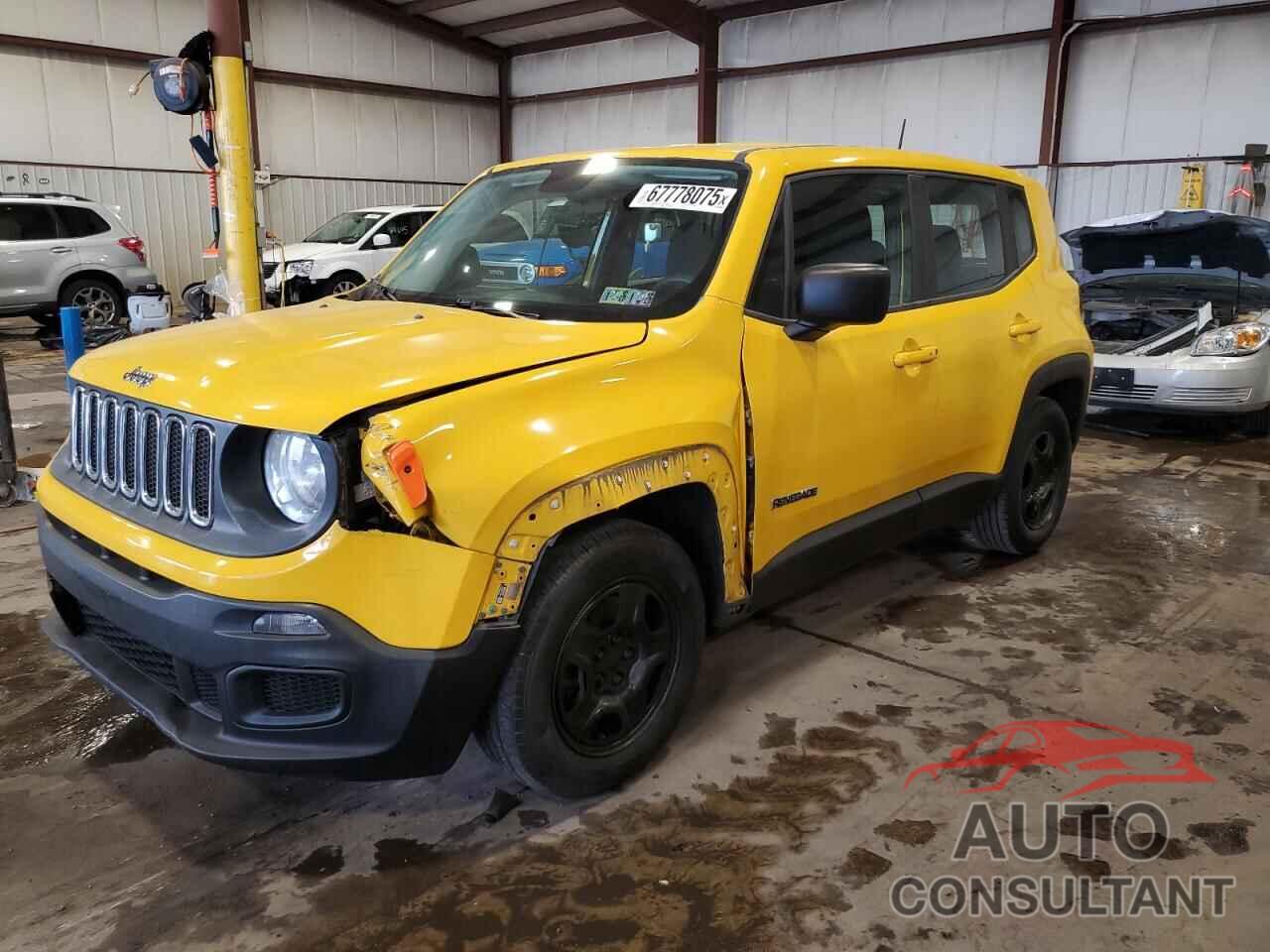 JEEP RENEGADE 2017 - ZACCJAAB3HPG12277