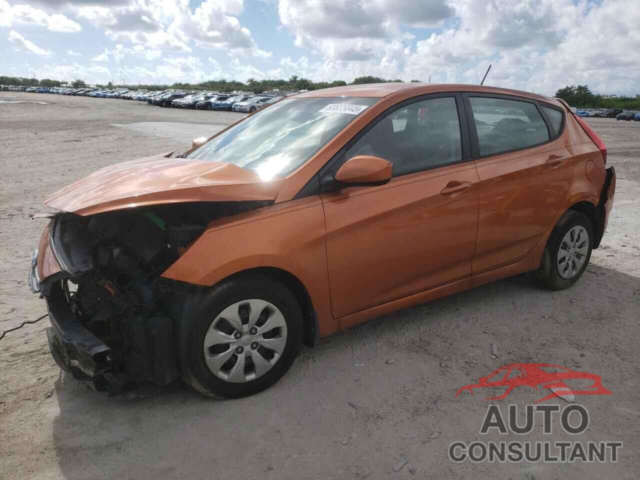 HYUNDAI ACCENT 2017 - KMHCT5AE7HU326549