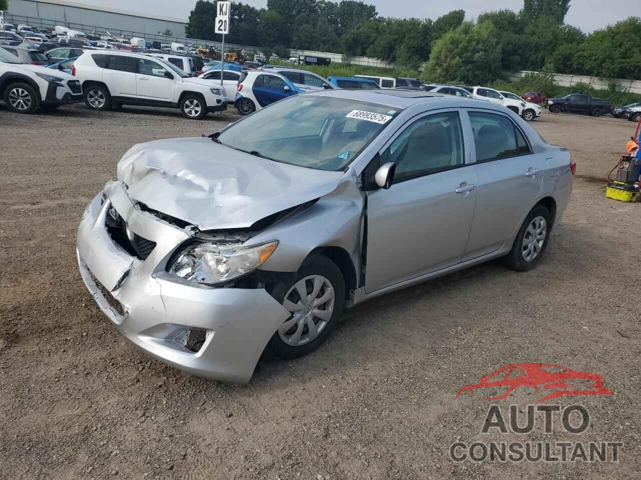 TOYOTA COROLLA 2010 - 1NXBU4EE2AZ374575