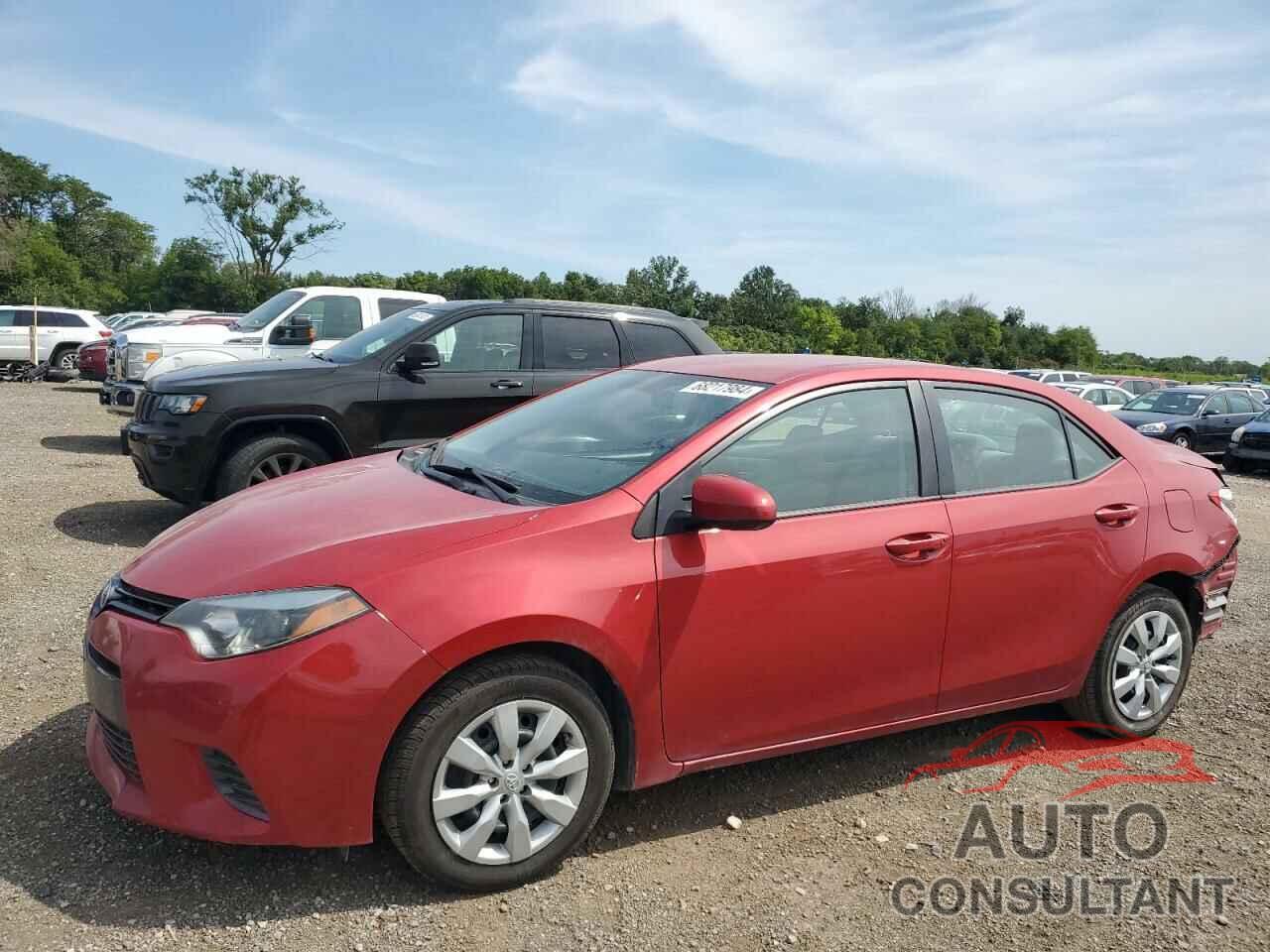 TOYOTA COROLLA 2016 - 2T1BURHE5GC692550