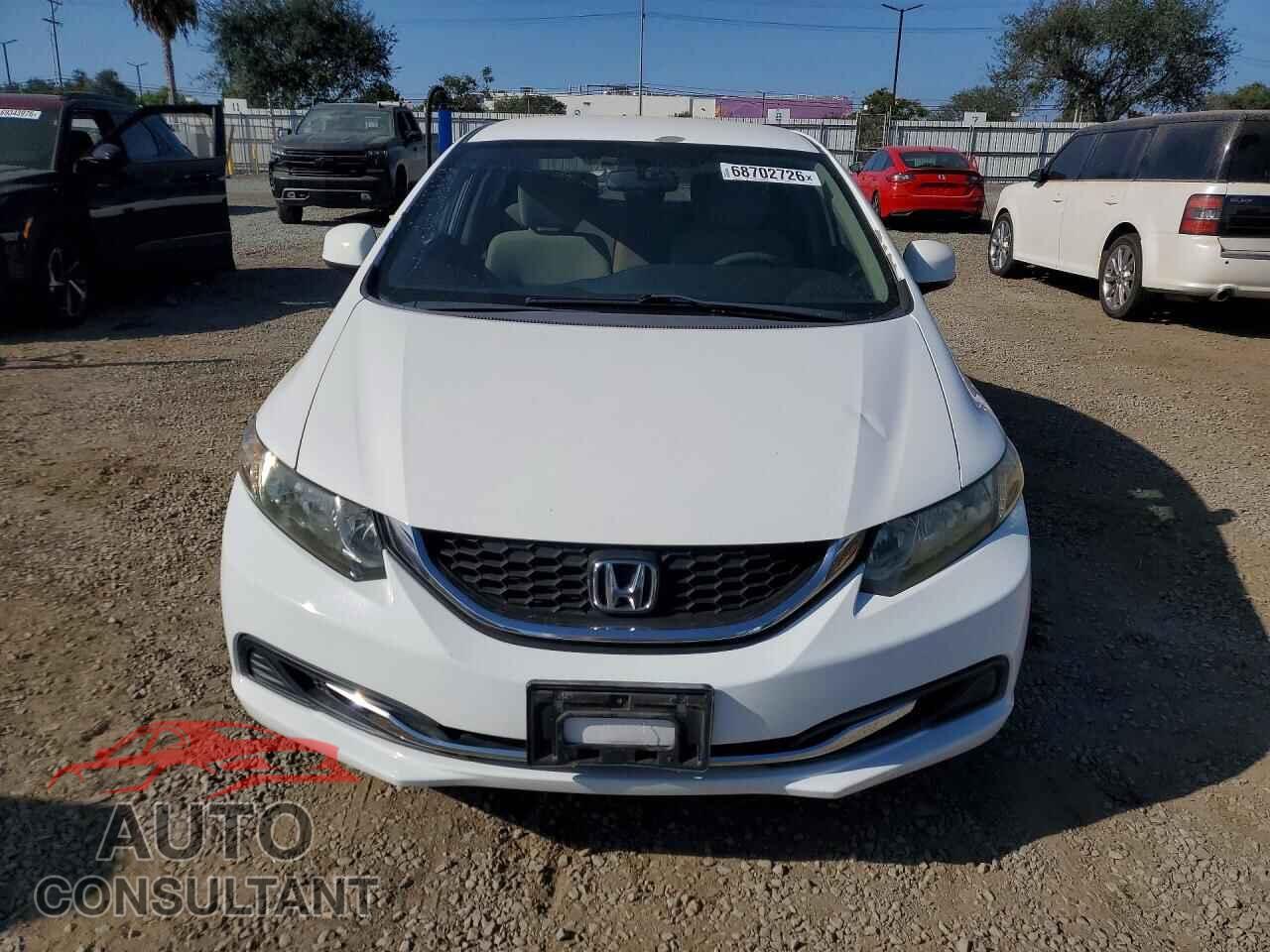HONDA CIVIC 2013 - 19XFB2F54DE248980