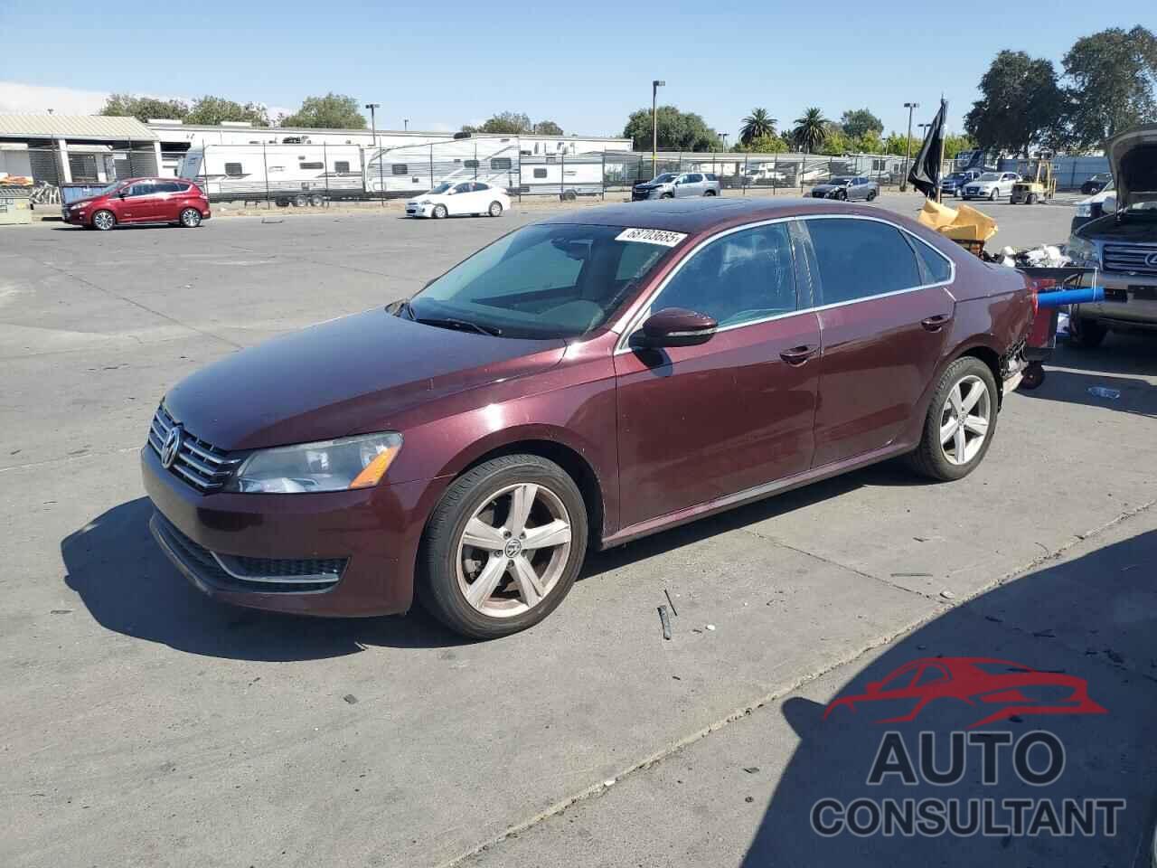 VOLKSWAGEN PASSAT 2012 - 1VWBN7A3XCC098529