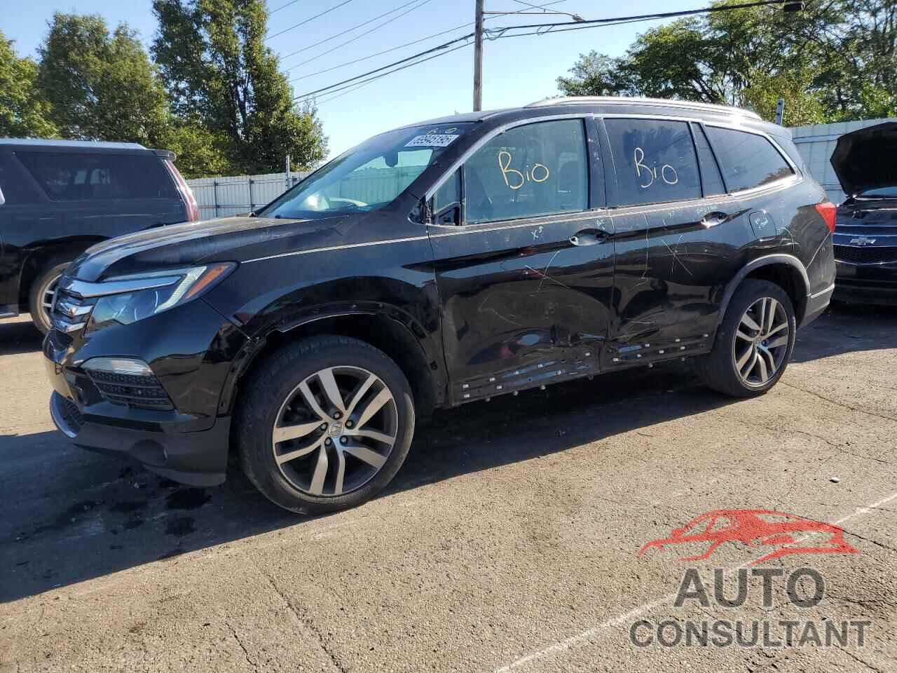 HONDA PILOT 2017 - 5FNYF6H06HB054876