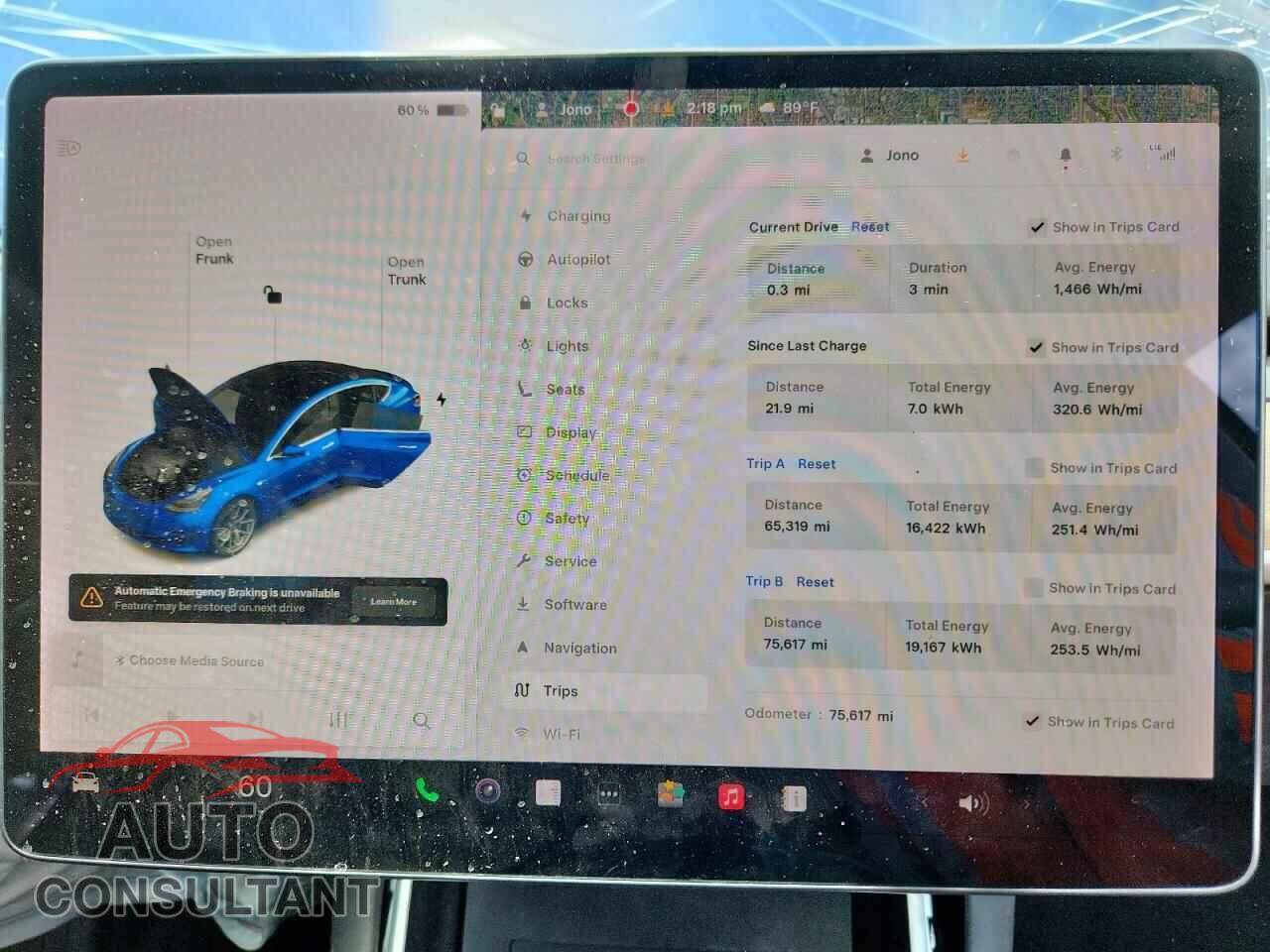 TESLA MODEL 3 2019 - 5YJ3E1EA2KF435502
