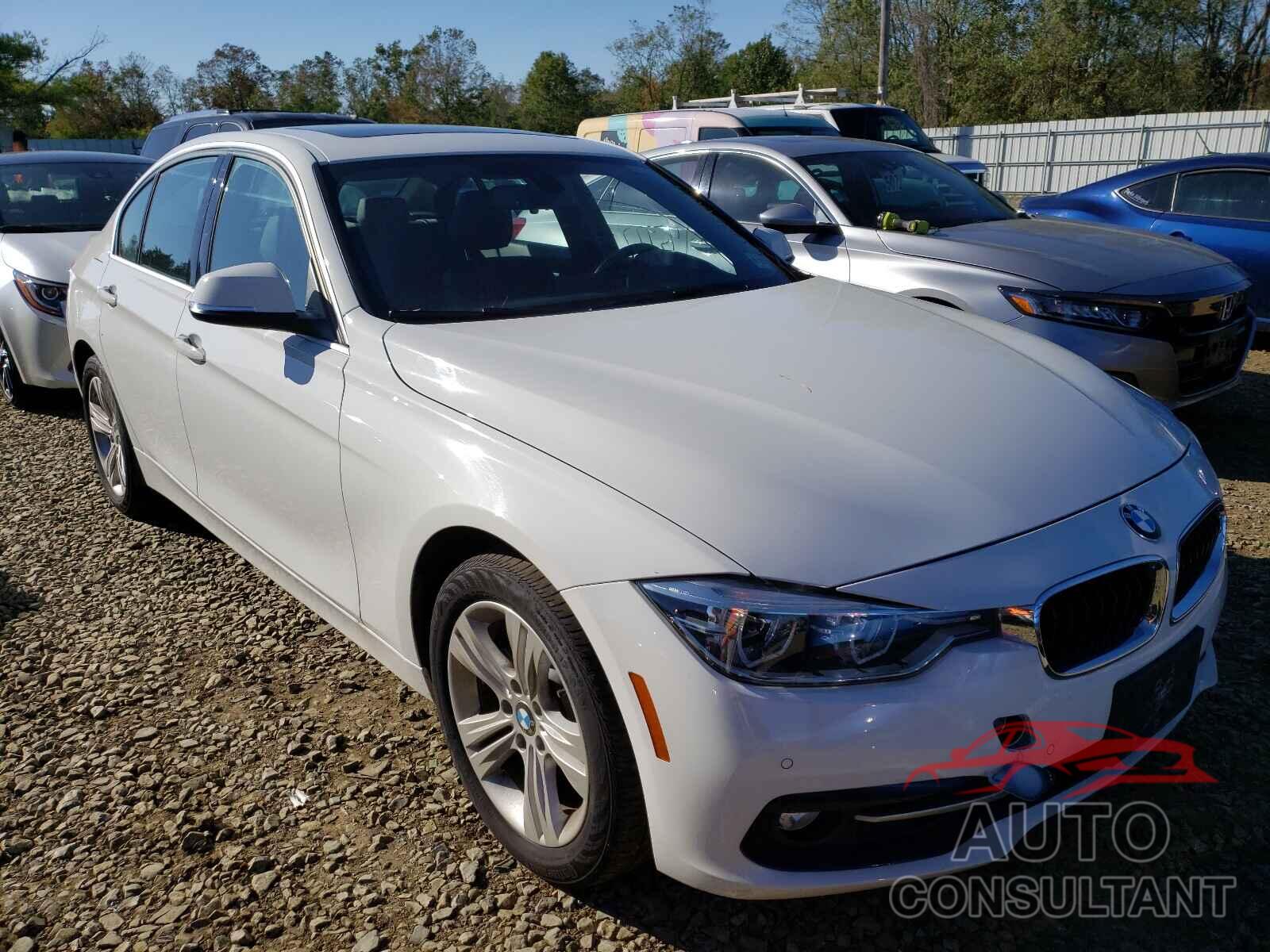 BMW 3 SERIES 2017 - WBA8D9G50HNT91479