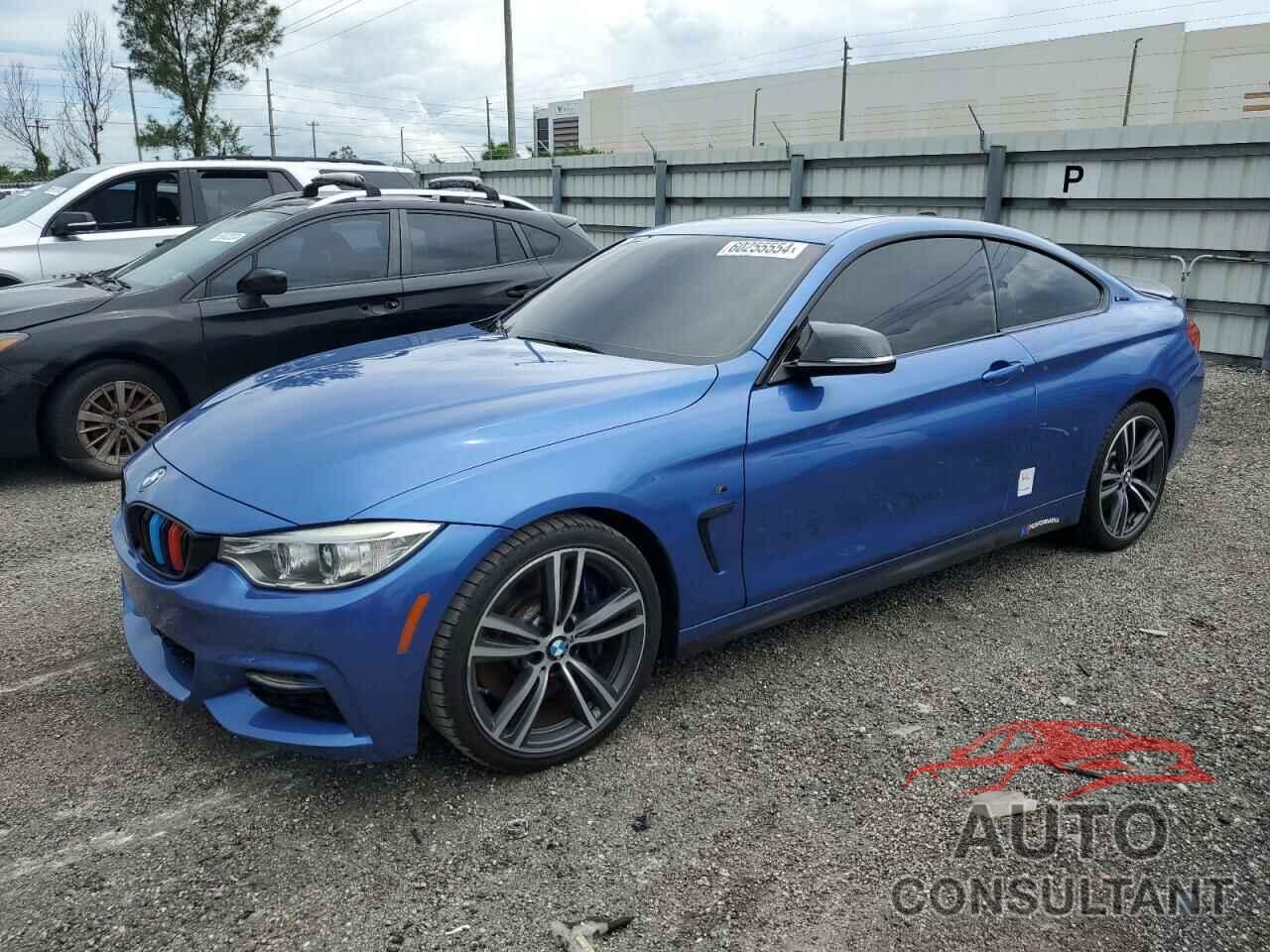 BMW 4 SERIES 2017 - WBA4P1C51HK522059